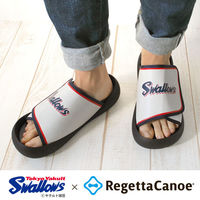 リゲッタ リゲッタカヌー スワローズ メンズ ホワイト LL BCMB5006YS-WHT-LL 1足　サンダル（直送品）