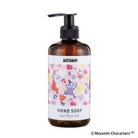 【ギフト】 ムーミンバスギフト 野ばらの庭（ハンドソープ300mL、バスボム75g、バスソルト35g、バススポンジ各1）GPP