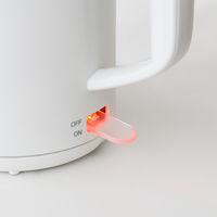 ドリテック 電気ケトル「タルボ」ホワイト PO-360WT 1個