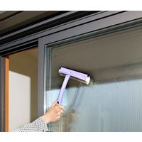 アイワ 窓掃除 伸縮 回転ガラスクリーナー 水切り スポンジ 288832 1個