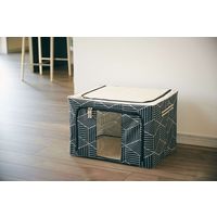 アンファンス 収納ボックス 北欧調柄 たためるスタッキング 66L タングラム 298270 1個（直送品）