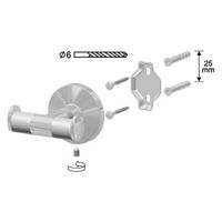 OPUS フック 2連 BISK MADAGASKAR ダブルフック ビスク 329105 1個（直送品）