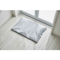 アンファンス 珪藻土バスマット 56×36cm 珪藻土ソフトバスマット やわらかい 珪藻土 バスマット 速乾 グレー 336680 1個（直送品）