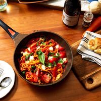 アイメディア フライパン 26cm IH対応 ゴールドマーブル 337552 1個（直送品）