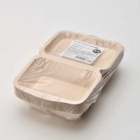 アートナップ フードパック 使い捨て Mサイズ 25個入 モールドフードパック 紙製 347847 1個