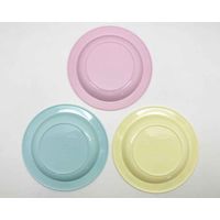 オーエスケー プレート 3枚入り 18cm すみっコぐらし プラスチック 日本製 381074 1個（直送品）