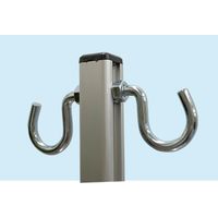 常磐精工 スマートガイドポールスライド 2フック A4縦 SMGP135-2FA4T 1台（直送品）