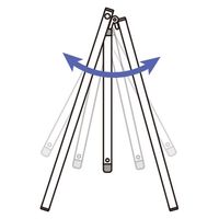 常磐精工 スイングサイン A3横 SWSAC-A3Y 1台（直送品）