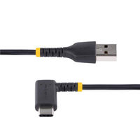 Startech.com USBケーブル/A-C/30cm/USB2.0/L型/高耐久 R2ACR-30C-USB-CABLE 1本