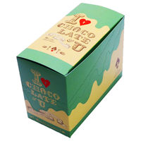 【ワゴンセール】オールハーツカンパニー たっぷりチョコがけラスク（抹茶） 1セット（12枚）