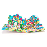 とびだす！ぺたぺたシールブック ハローキティ おうち遊び 室内遊び おもちゃ 雑玩具 484-050 2個 銀鳥産業（直送品）