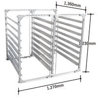 アルミス 【法人限定】アルミ水平式育苗棚 64枚 SH-64N 1個（直送品）