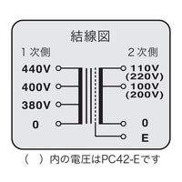 スワロー電機（SWALLOW） 電源トランス PC42-2000E 1個（直送品）