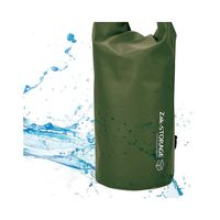 高儀 ZakーSTORAGE ウォーターレジストバッグ グリーン WRBー2G 4907052659179 1セット(10個)（直送品）