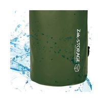 高儀 ZakーSTORAGE ウォーターレジストバッグ グリーン WRBー1G 4907052659209 1セット(10個)（直送品）