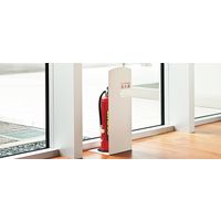 杉田エース 消火器ボックス(据置型)SKーFEBーFG210 シルバー BV3800318 1台（直送品）