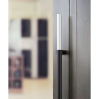 杉田エース ステンレスマットカラー ドアハンドルGHC1221ーSLー800 BV3799263 1SET（直送品）