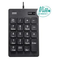 サンワサプライ 抗菌テンキー NT-25UBK 1個（直送品）