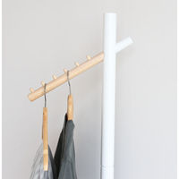 市場 クレインハンガー 幅300×奥行325×高さ1440mm ホワイト H-3314WH 1台