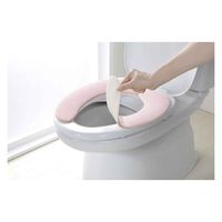 サンコー 便座カバー 吸着さらっとベンザシート サーモンピンク 273466 1個（直送品）