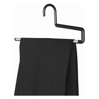 ハンガー リバース ストップバー ブラック 2本組 288012 1個 シンコハンガー（直送品）