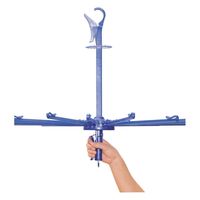 オーエ パラソルハンガー 20本掛け アームハンガーDX たこ足ハンガー 洗濯ハンガー 328072 1個