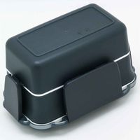 オーエスケー お弁当箱 2段 抗菌 DISH UP LUNCH 600ml ランチボックス グレー 341307 1個（直送品）