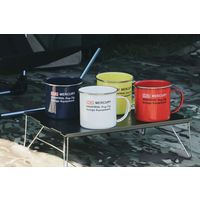 キーストーン マグカップ 500ml アウトドアエナメルマグ ネイビー 384001 1個（直送品）