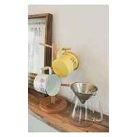 キーストーン マグカップ 500ml アウトドアエナメルマグ ホワイト 384003 1個（直送品）