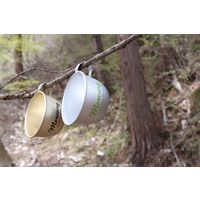 キーストーン マグカップ 300ml アウトドアアルミマグ ゴールド 384009 1個（直送品）