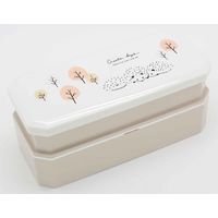 オーエスケー お弁当箱 2段 600ml 松花堂 hedgehog 380442 1個（直送品）