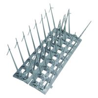 ノムラテック 2407 鳥除けフン害防止マット 28.7cm グレー 1パック(2枚入)（直送品）