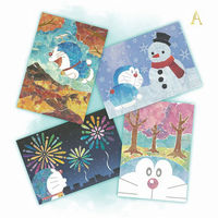 ショウワノート ちぎり絵ｄｅコラージュ ドラえもんＡ 508214001 5個（直送品）