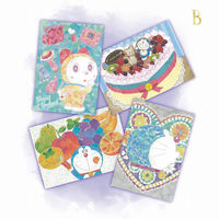 ショウワノート ちぎり絵deコラージュ ドラえもんB 508214002 1セット(5個)（直送品）