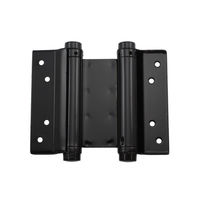 ハイロジック PEN 黒塗り自由丁番(両開)102mm 00026063 1組