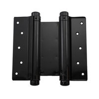 ハイロジック 26065 PEN 黒塗り自由丁番(両開)153mm 1組（直送品）