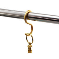 ハイロジック アルミSフック 小 ゴールド 00095355 1パック(4本入)