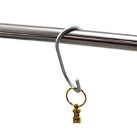 ハイロジック アルミ直角Sフック 小 シルバー 00095363 1パック(4本入)