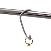 ハイロジック アルミ直角Sフック 中 シルバー 00095366 1パック(3本入)