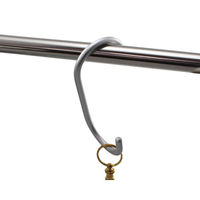 ハイロジック アルミ直角Sフック 大 シルバー 00095369 1パック(2本入)