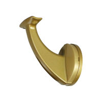 ハイロジック 97076 壁付ブラケット脱着タイプ ゴールド 1箱(12個入)（直送品）