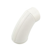 ハイロジック 97248 エンドブラケット ホワイト 1個（直送品）