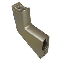 ハイロジック 97410 CREVO 壁付ブラケット シルバー 1個（直送品）