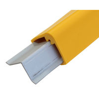 ハイロジック 97800 SCL-0035V コーナーガード 1m 黄 1個（直送品）