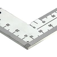 シンワ測定 シンワ10405曲尺厚手広巾銀50建築鉄工JIS #10405 1個