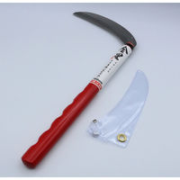 キンボシ GS #160101 ステン 片刃薄鎌(改良赤柄) 1本（直送品）