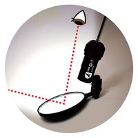 シンワ測定 シンワ 点検鏡 D-3 楕円型 50×80mm #74157 1個