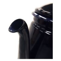 Dutchwest HW-CP1 ホーローポット 1.1L ネイビー 1個（直送品）