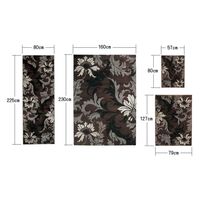 United Weavers UW21166Hオーリンズスモークブルーハースラグ 1枚（直送品）