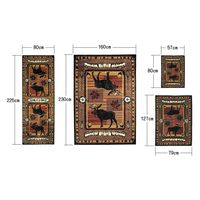 United Weavers Weavers UW25729R ウィルダネスストリームルームサイズ　1枚（直送品）